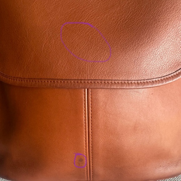 Vintage Coach Whitney Bag in British Tan From 1995 - Picture 10 of 10